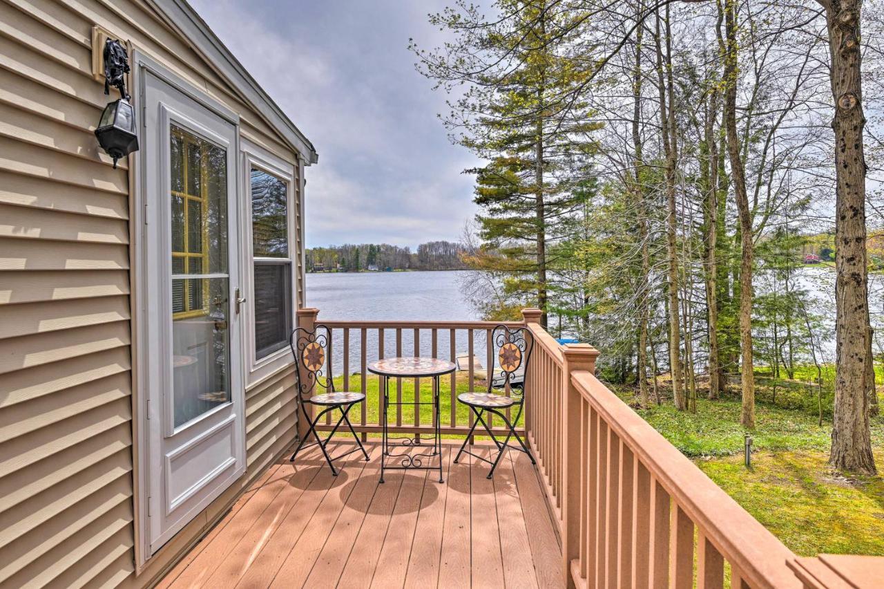 Lakefront Broadalbin Getaway With Deck And Kayaks Zewnętrze zdjęcie